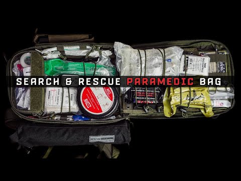 Advanced Life Support Search and Rescue Medic Bag