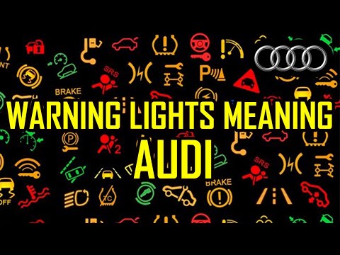 Audi Warning Lights Meaning