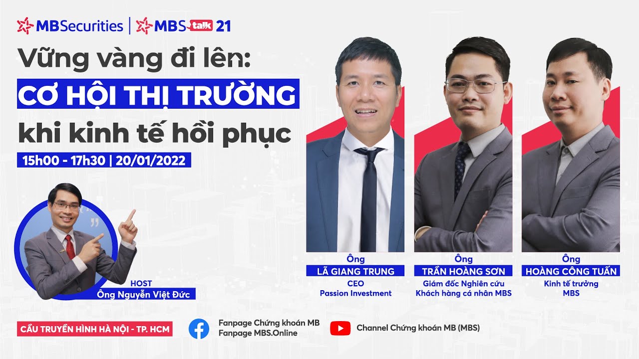 Outline Video MBS's Talk 21: Vững vàng đi lên : Cơ hội thị trường khi kinh tế hồi phục
