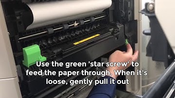 How To Remove Paper Jams - Sharp MX-2614/3114/3614/2640/3140/3640