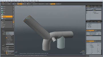 Luxology Modo - Working with pipes