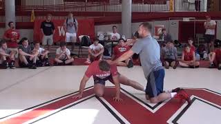 (1) Getting the Corner on a Single Leg (David Taylor)