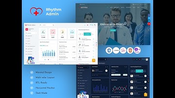 Responsive Web Application Kit Bootstrap 5 Web App UI Kit – Rhythm