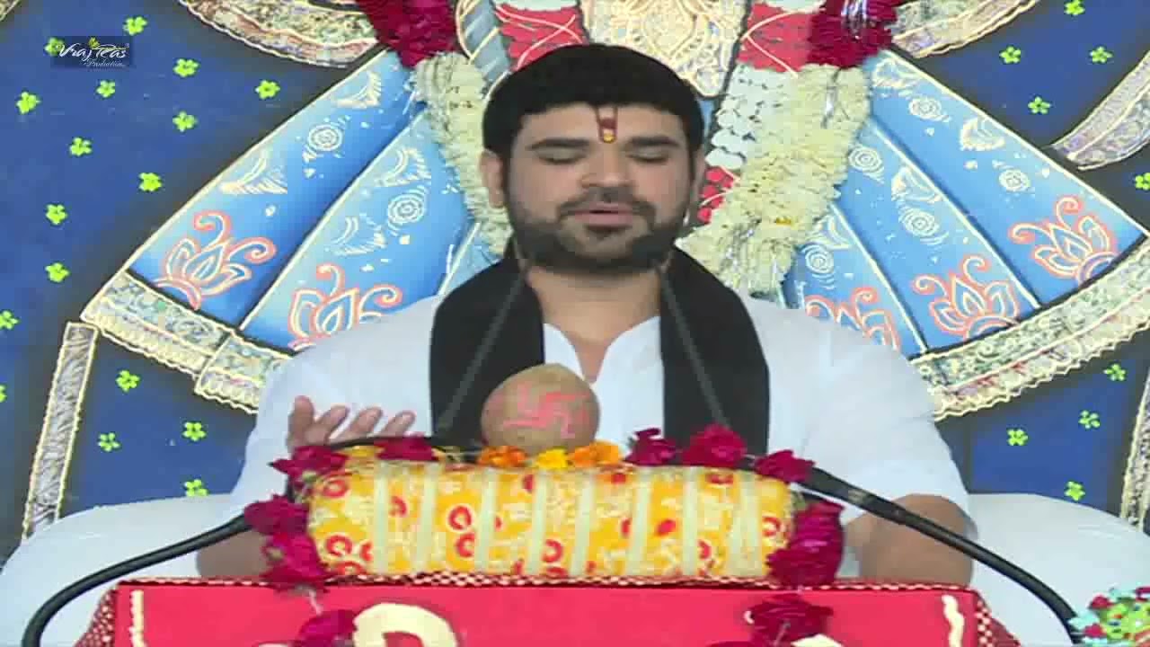 bhagwat Katha gaurav Krishna Goswami day 1.  morena  (mp)