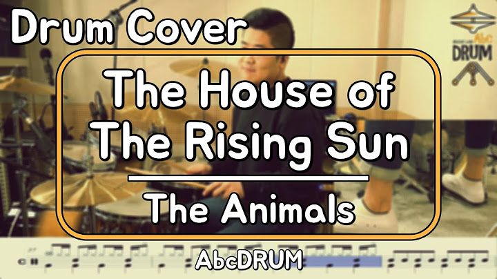 House of the Rising Sun Drums version - Drums performance video thumbnail
