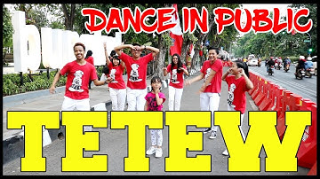 GOYANG TETEW IN PUBLIC - Choreography by Diego Takupaz