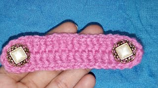 #كروشية-  طريقه عمل دعامة للكمامة بالكروشية لحماية الأذن سهله وسريعه how to crochet ear saver