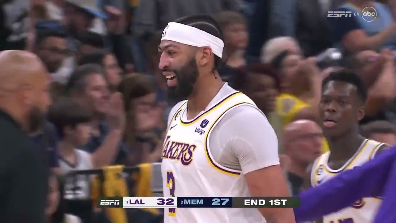 2023 NBA Playoffs Old ESPN  Theme Edition (Game 1 LAL @MEM)