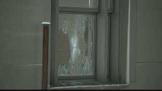 Federal Buildings Vandalized, 6 Arrested