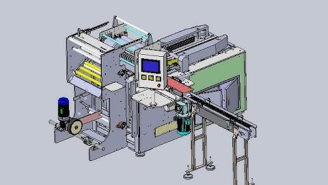 Three-dimensional packing machine||Handkerchief wrapping||3Dmodel design||#000001#design#Model