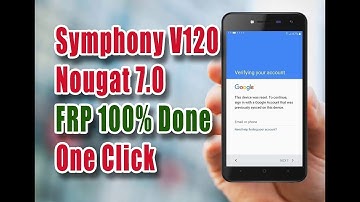 Symphony V120 frp unlock