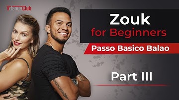 Passo Basico Balao (Zouk Dance Basics) 🎶 with Arthur y Layssa 🕺💃