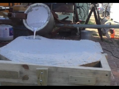 Step by Step Aluminum Casting with Sodium Silicate Sand