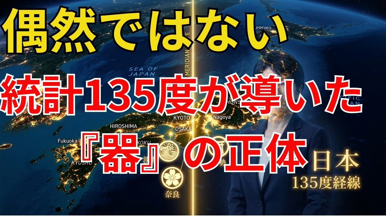 【緊急】1300年の封印が解けた…高市総理誕生と統計135度の「和の共鳴」が示す日本の逆転シナリオ