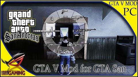 GTA V Mod for GTA San Andreas PC in Hindi || installation only one click