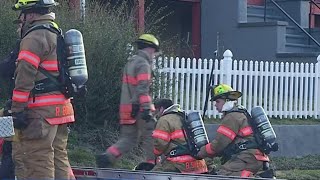 Off-duty firefighter saves man, dog