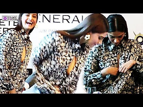 Sonam Kapoor's  Wardrobe Malfunction In Public | Sonam Kapoor Oops Moments | Sonam Kapoor