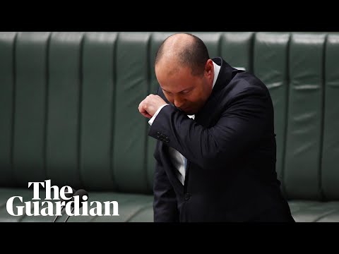 Josh Frydenberg suffers coughing fit in parliament before having coronavirus test