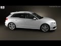 Audi A3 Sportback S-Line 2016 3D model by 3DModels.org