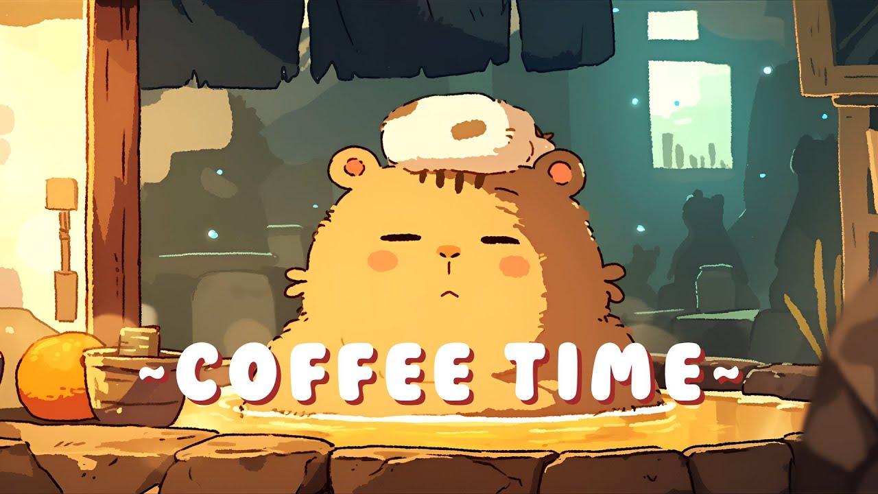 [Long Session] Capybara Lofi Music Station | Study Session Music Mix 🦫 📝