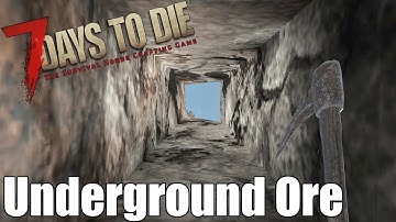 7 Days to Die - Find Underground Ore Easily (Alpha 16)
