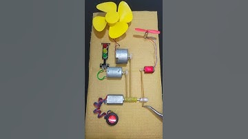 Multipulley Dynamo Generator _ DC Motor #dcmotor #tech #shorts #dcmotorproject