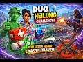 Fortnite Duo Challenge: Wir dürfen NUR HEILEN… bis zum LETZTEN Gegner