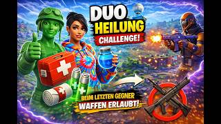 Fortnite Duo Challenge: Wir dürfen NUR HEILEN… bis zum LETZTEN Gegner