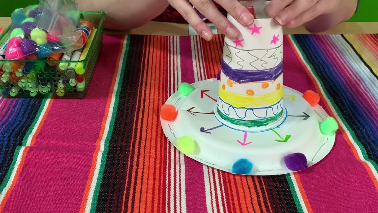 Craft Time Make A Sombrero - YouTube