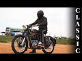 Classic 350 vintage motorcycle customisation