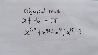 Olympiad Math for high school students.