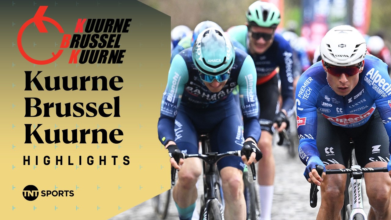 WINS WITH EASE 😮‍💨 | Men's Elite Kuurne Brussels Kuurne 2026 Race Highlights | TNT Sports Cycling