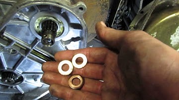 1997 Mach Z Reverse Chaincase Service - copper washers replace or reuse?