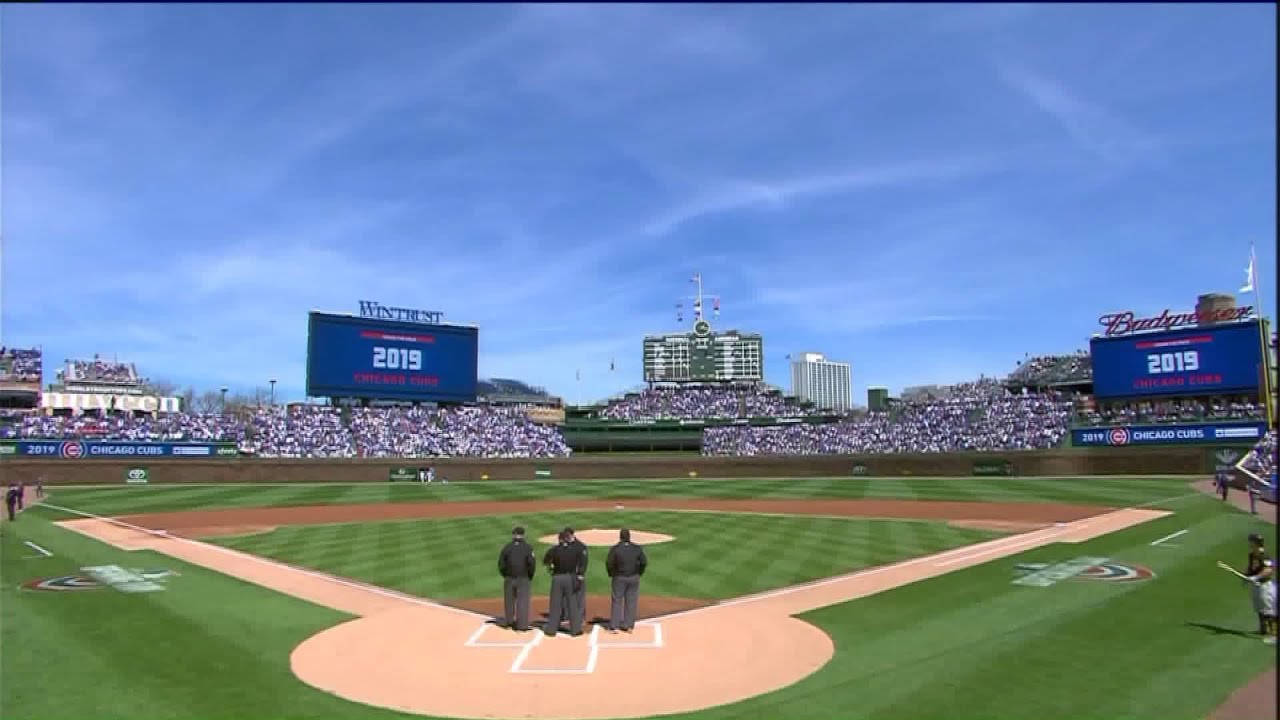 newspaper mockup Cubs fans Fly The W at home openers - for win and weather