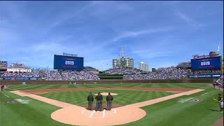 Cubs fans Fly The W at home openers - for win and weather
