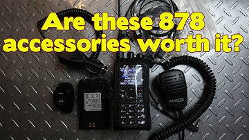 AnyTone 878 Plus Accessories Review & Using Bluetooth With A  Car Stereo