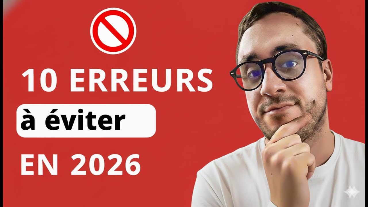 10 ERREURS à éviter avant de devenir prof en ligne - YouTube