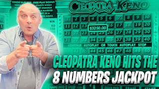 Huge Win Alert  Just a Seeker Hits the 8 Numbers Jackpot in Cleopatra Keno