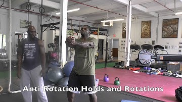 Core Rotation and Anti Rotation Exercises