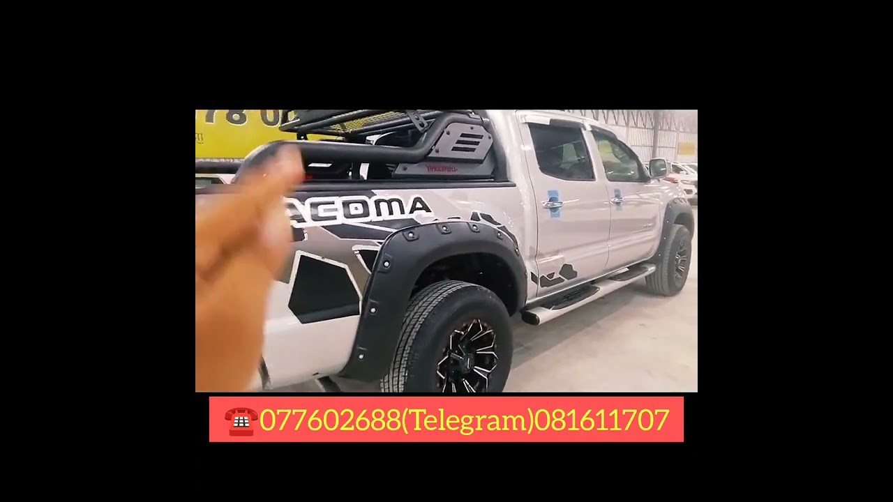💥 Toyota Tacoma 2005 ប៉ុង១ ឡានស្អាត តម្លៃ16500$ រំលោះបាន Tel : 077602688-081611707