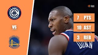Kris Dunn - 7 Points, 3 Steals, 10 Assists vs Warriors - 2025 Season