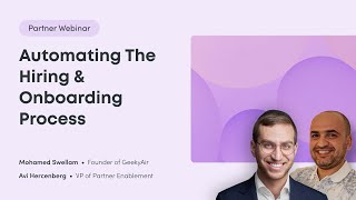 Automating the Hiring & Onboarding Process Webinar screenshot 5