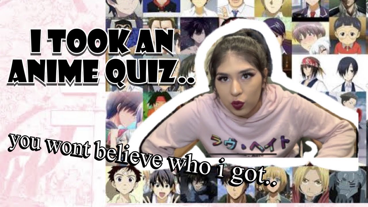 Which Anime Character Are YOU YouTube Which anime character are you youtube