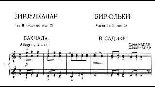 Samuel Maykapar | Biriulki, Op.28 | 26 Pieces