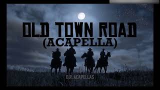 Video thumbnail of "Lil Nas X, Billy Ray Cyrus - Old Town Road (Acapella STUDIO QUALITY VOCALS)"