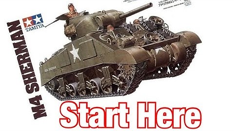Tankmodelbouw | Tamiya M4 Sherman | Volledige beginnersgids voor het modelleren van tanks | Deel 1