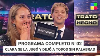La jugada de CLARA por un futuro para su hija #TratoHecho | Programa completo 2 (12/08/25)