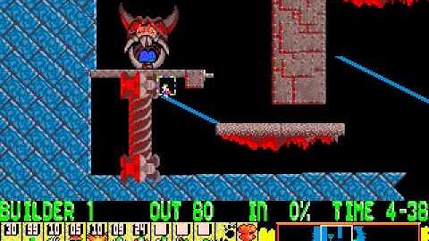 Lemmings - Mayhem Level 2