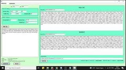 30-Source Code Aplikasi Enkripsi dan Dekripsi RSA-CRT dan Rabin P Java