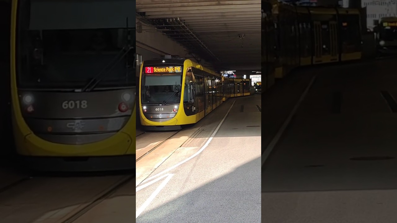 Utrechtse tram in het stationsgebied